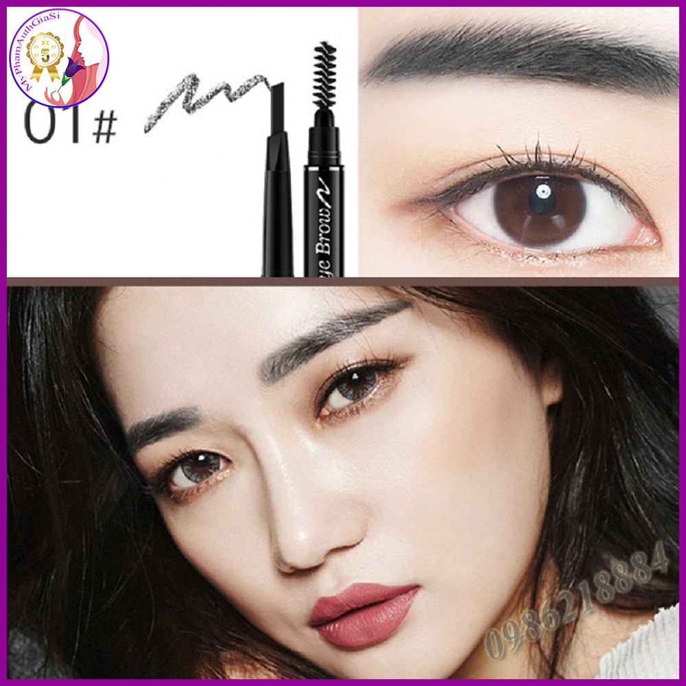 Chì kẻ mày hai đầu lameila double effect chống thấm nước | BigBuy360 - bigbuy360.vn