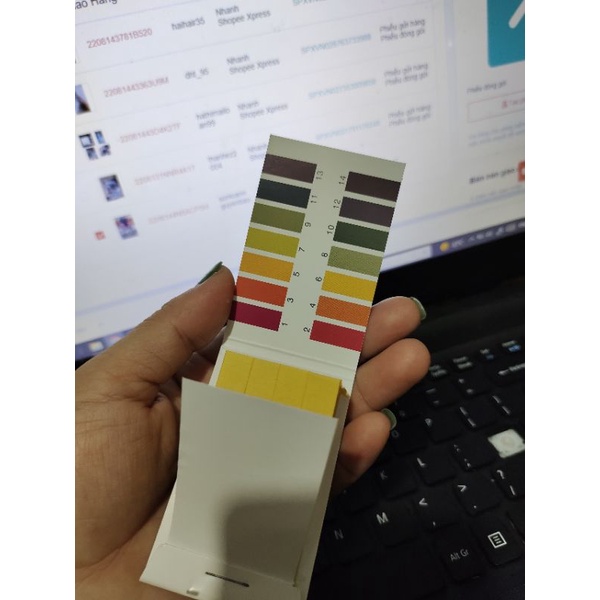 Giấy quỳ tím thử độ PH