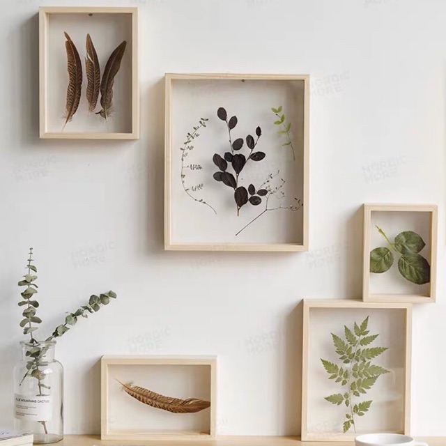 Khung ảnh kính decor