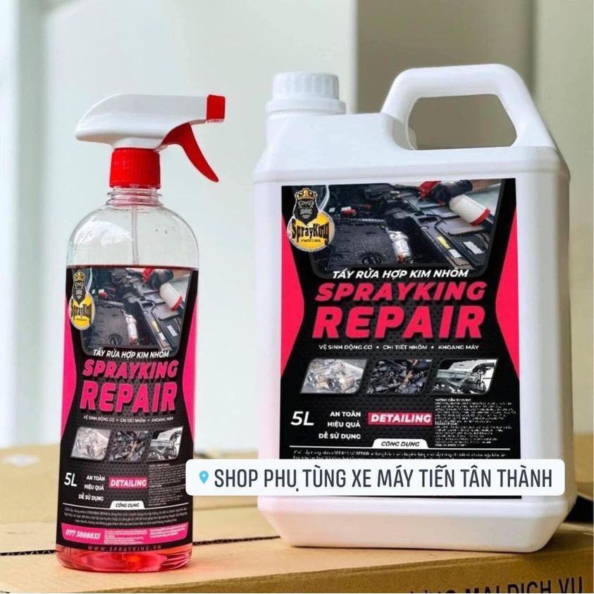 Chuyên Tẩy Rửa Hợp Kim Nhôm ( DUNG DỊCH ĐA NĂNG ) SPRAYKING REPAIR