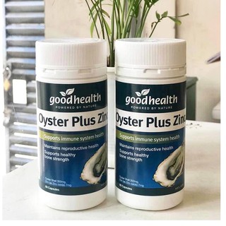 [CHÍNH HÃNG] Tinh chất hàu Úc Oyster Plus Zinc Goodhealth 60 viên Giá Tốt Mẫu Mới - Date Xa