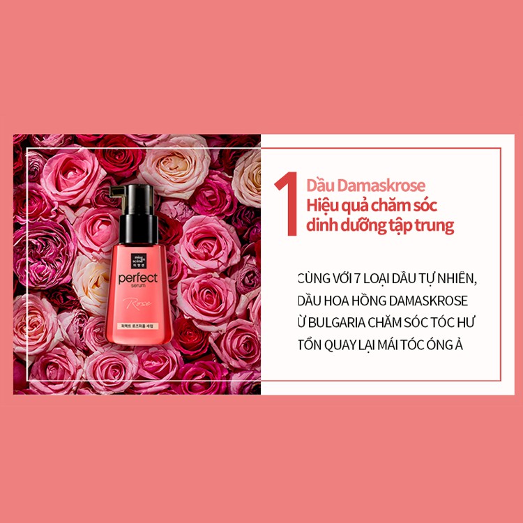 Dầu Dưỡng Tóc Mise En Scene Perfect Rose Perfume Serum 80ml