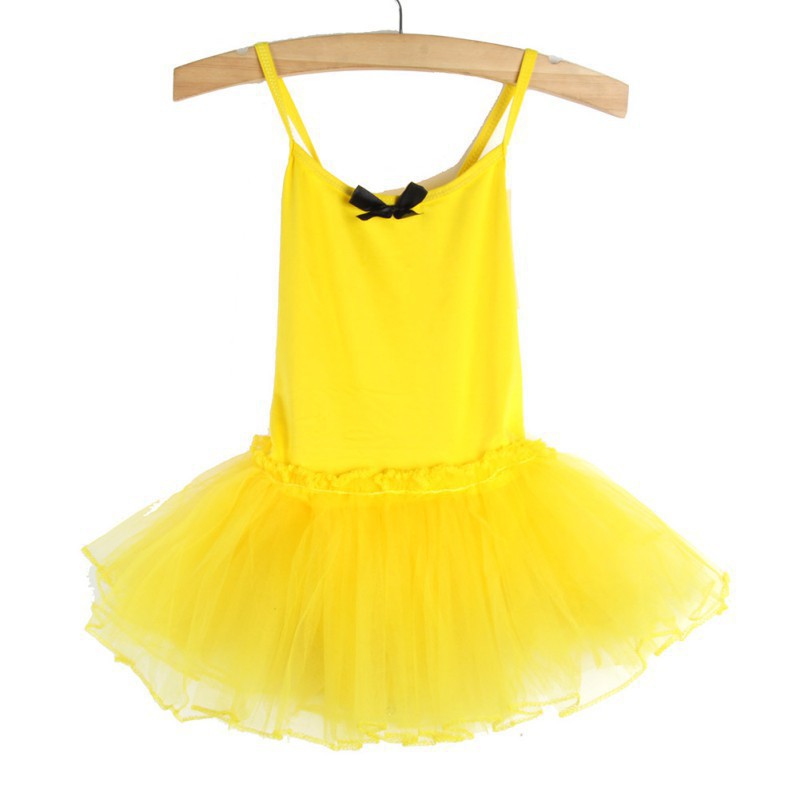 Babyme Kids Girls Party Ballet Costume Tutu Dance Skate Dress Leotard 2-7Y