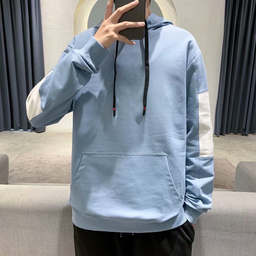 NEW Youth Korean Style Long Sleeve Hoodie For Men