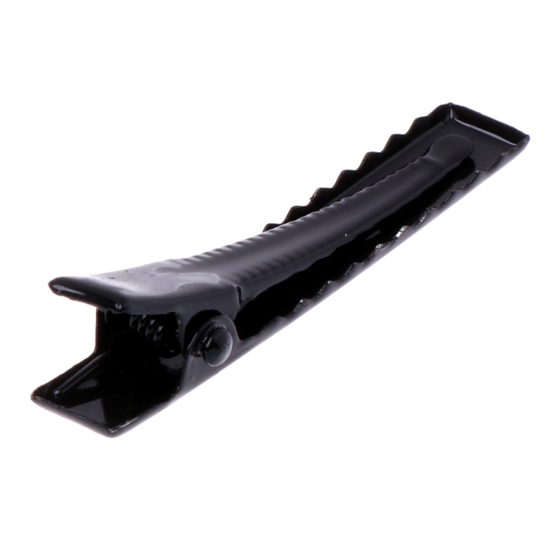 Kẹp Tóc Mỏ Vịt Màu Đen Làm Thủ Công DIY