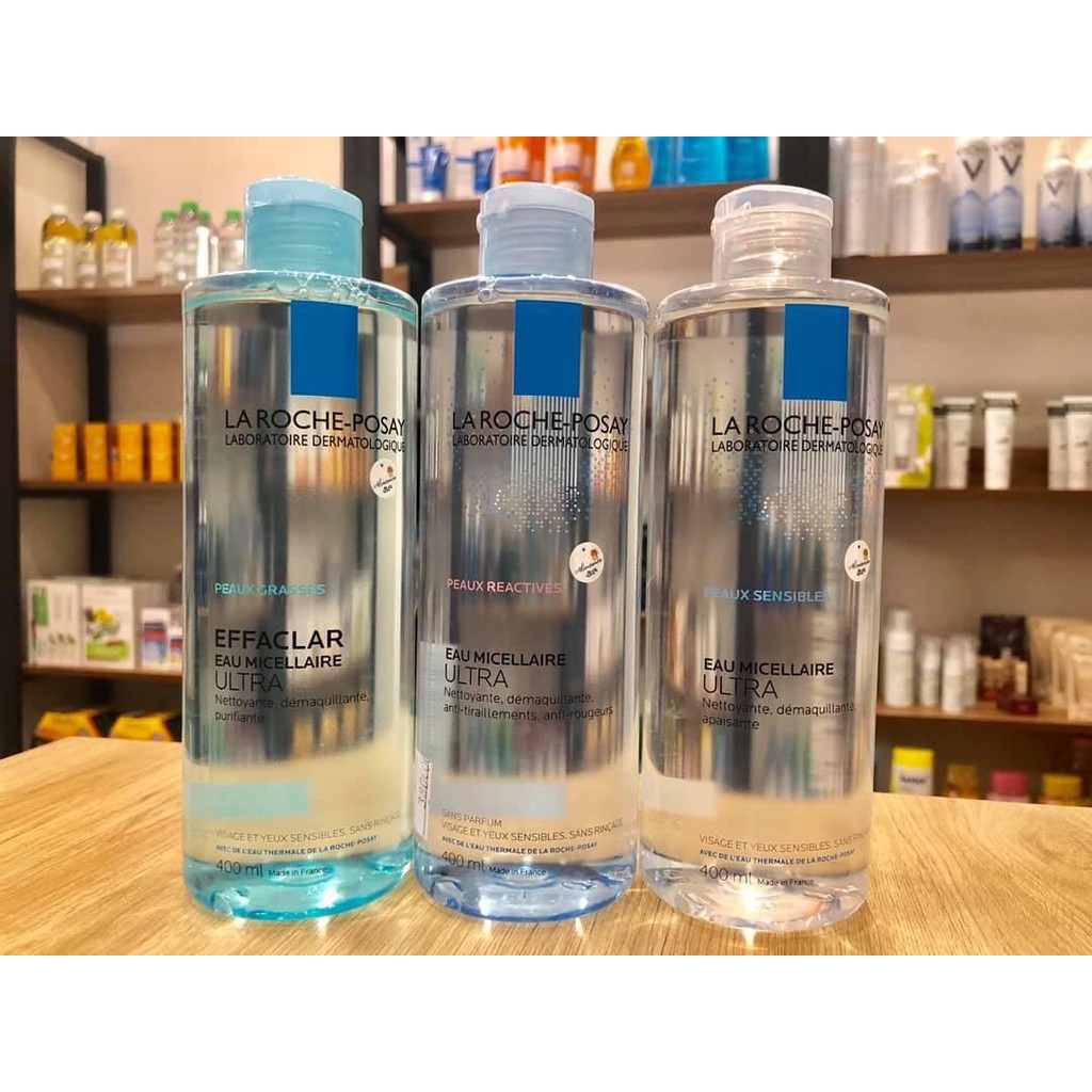 Nước Tẩy Trang La Roche-Posay Nội Địa Pháp 400ml Dành Cho Da Dầu, Da Mụn Và Da Nhạy Cảm Hàng Pháp Chuẩn | BigBuy360 - bigbuy360.vn