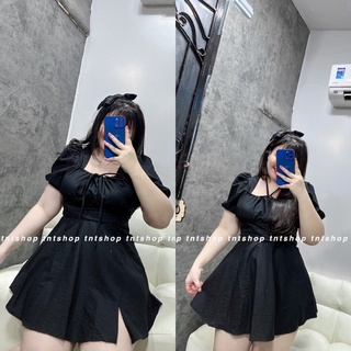 JUMPSUIT NHÚN NƠ NGỰC [TNTSHOP BIGSIZE 60KG 90KG]