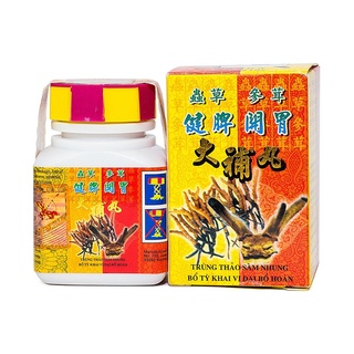 Viên uống trùng thảo sâm nhung - bổ tỳ, khai vị, đại bổ hoàn, hỗ trợ tăng cân