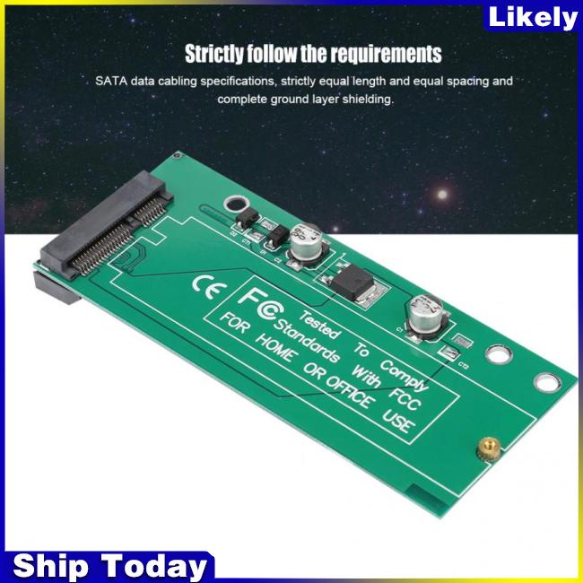 Dây Cáp Chuyển Đổi Thẻ Nhớ SSD Sang SATA 3 Cho ASUS UX21 / UX31
