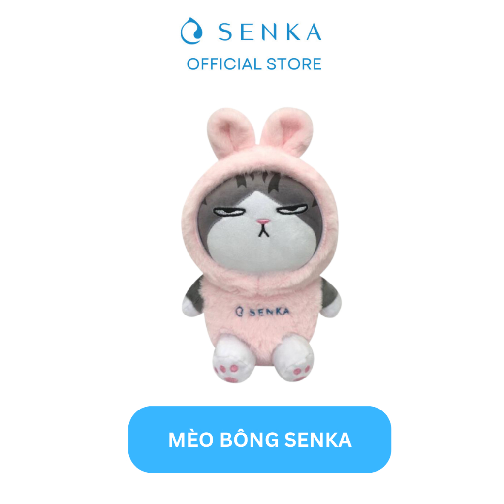 Mèo bông Senka hoàng thượng dễ thương