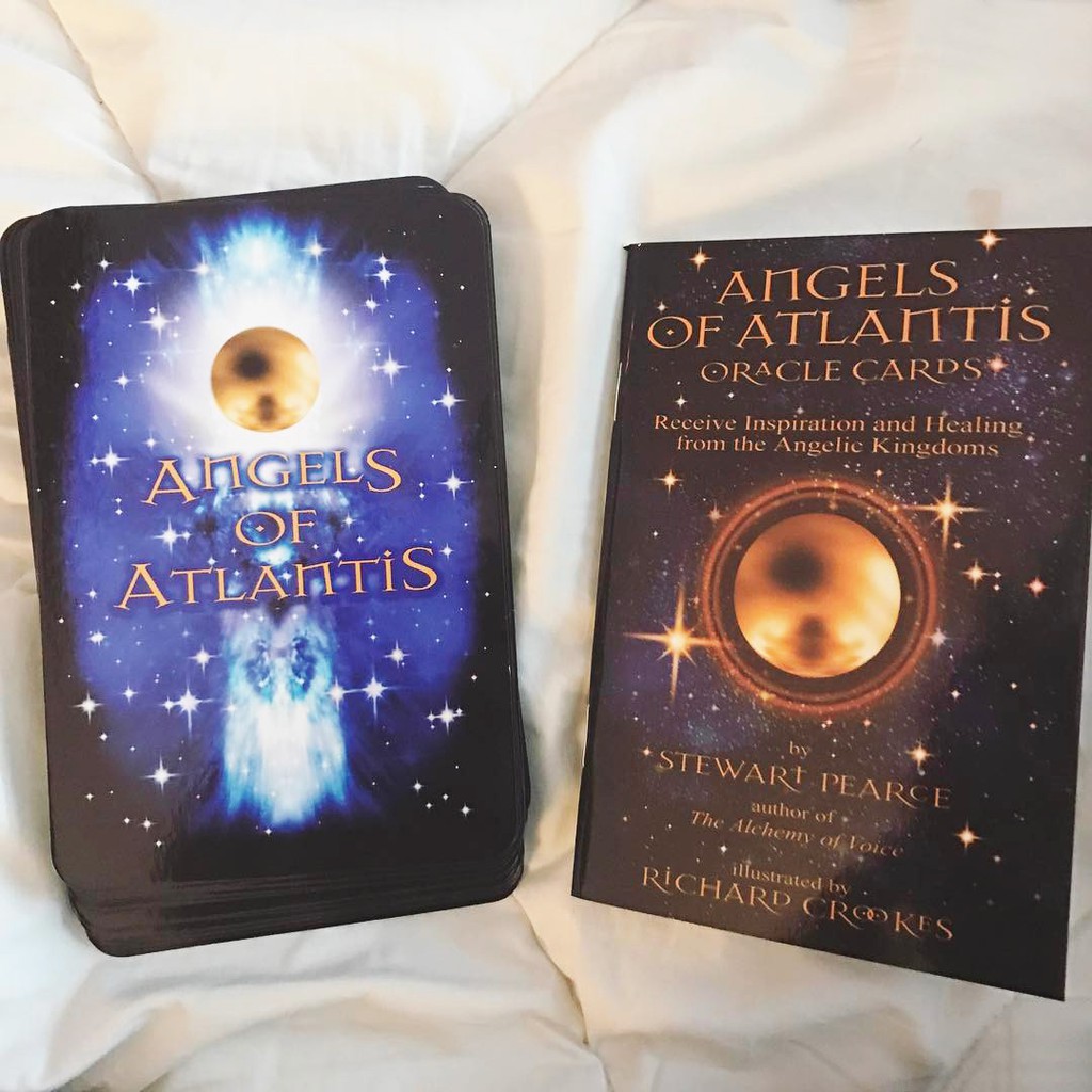 Bộ Bài Angels of Atlantis Oracle Cards (Mystic House Tarot Shop) - Bài Gốc Authentic Chính Hãng 100%