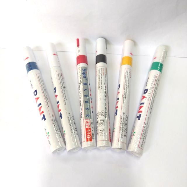 Bút sơn repaint giầy - vẽ lốp xe Sipa Paint Marker (Bút vẽ trên mọi bề mặt)