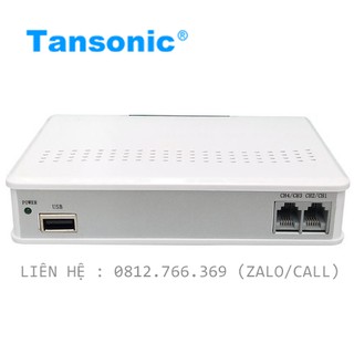 Box ghi âm điện thoại tansonic 4 line tx2006u4 - t5u4