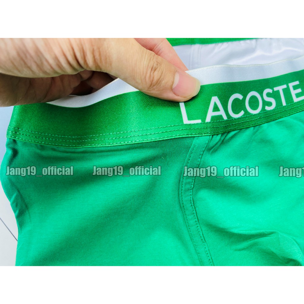 Ảnh Thật+CLip Quần lót Nam Boxer lacoste cao cấp