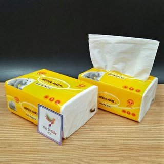 Giấy rút lụa media mart 300 tờ/3 lớp bỏ túi - giấy rút loại 1