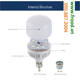 Combo 50 Bóng đèn LED tiết kiệm 5w