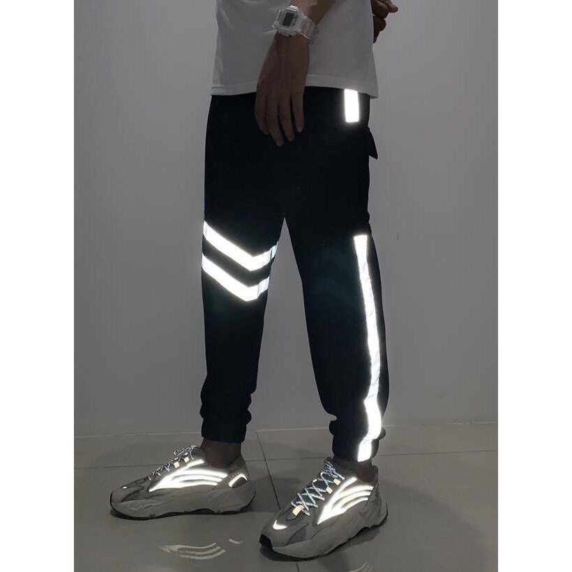 Quần jogger phản quang túi hộp chất dù thời trang JDTH