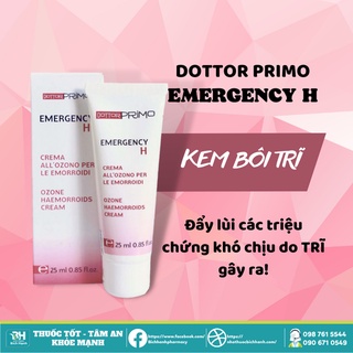Dottor Primo Emergency H - Hỗ trợ điều trị Trĩ Tuýp 25ml