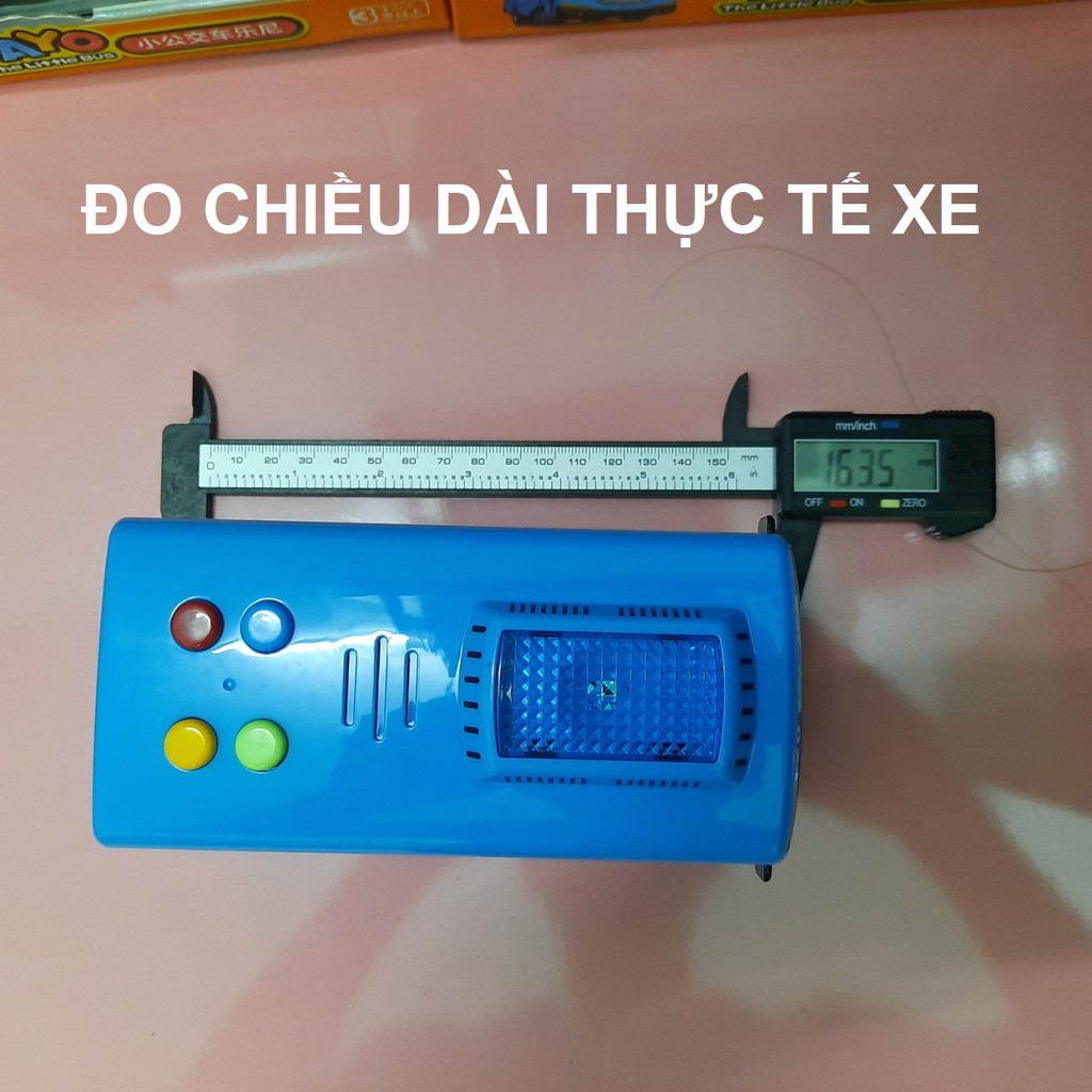 Xe buýt Tayo có nhạc và đèn mô hình cỡ lớn đồ chơi trẻ em
