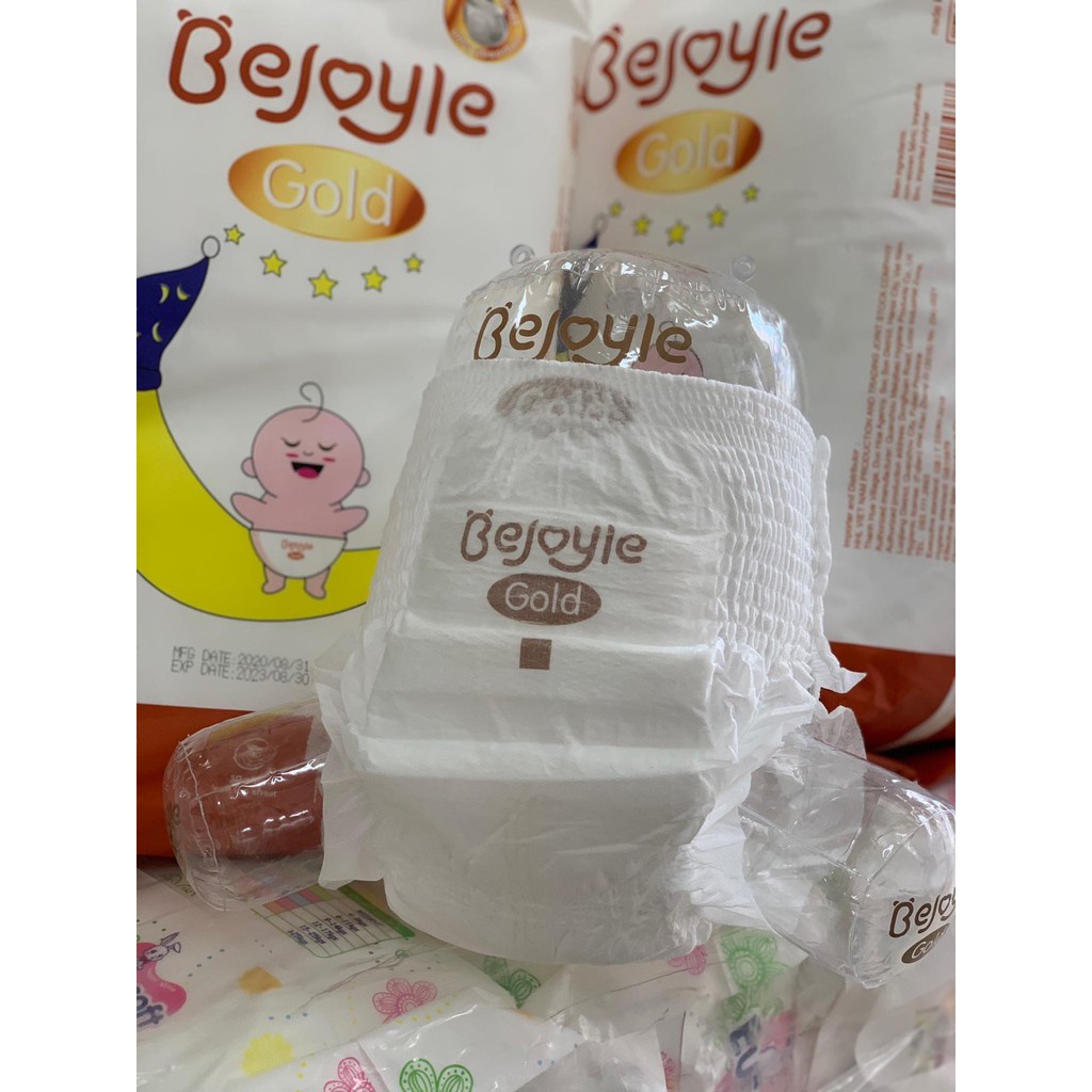 Bỉm quần Bejoyle Gold/ full size M,L,XL,XXL,XXXL/ 1 bịch có 50 miếng/ size 4XL có 46 miếng giá siêu rẻ !