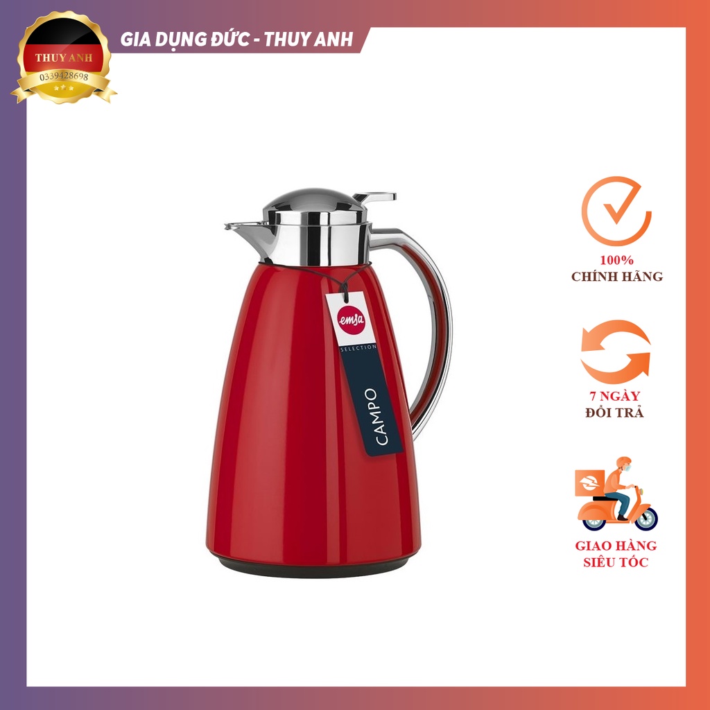 Bình giữ nhiệt Emsa Campo 1L hàng Đức