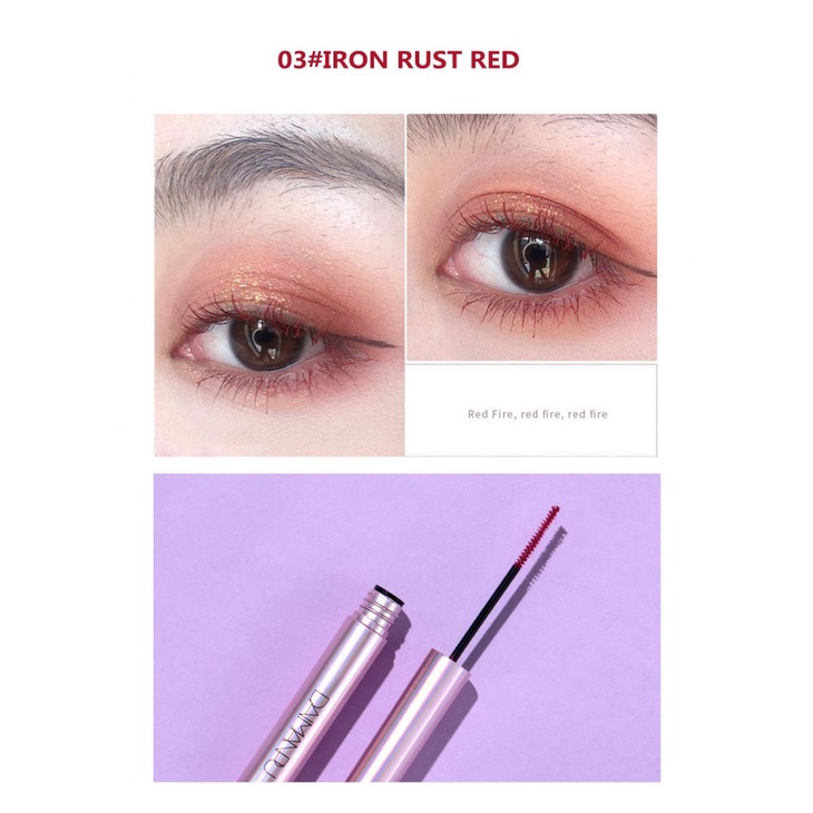 Mascara đầu cọ nhỏ kháng nước lâu trôi chuốt mi cong vút và dài hơn 4 màu tùy chọn thời trang
 | BigBuy360 - bigbuy360.vn