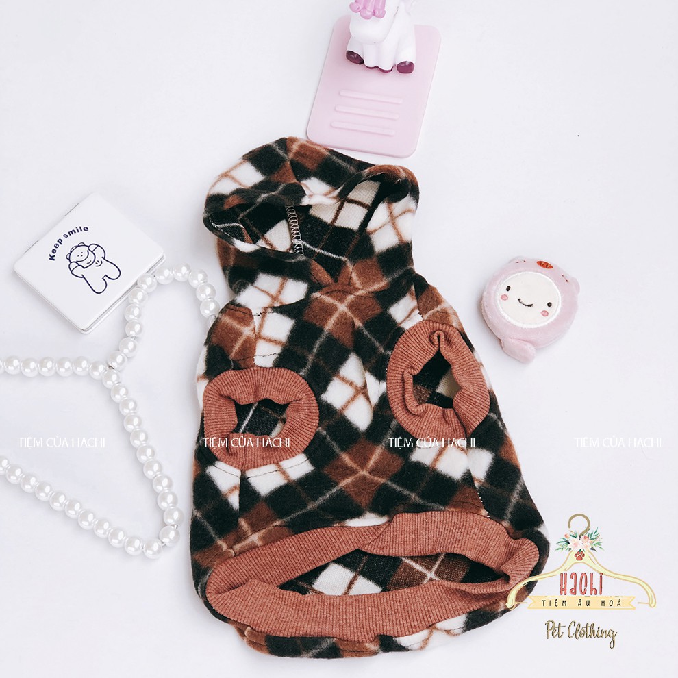 Áo nỉ mũ cho thú cưng