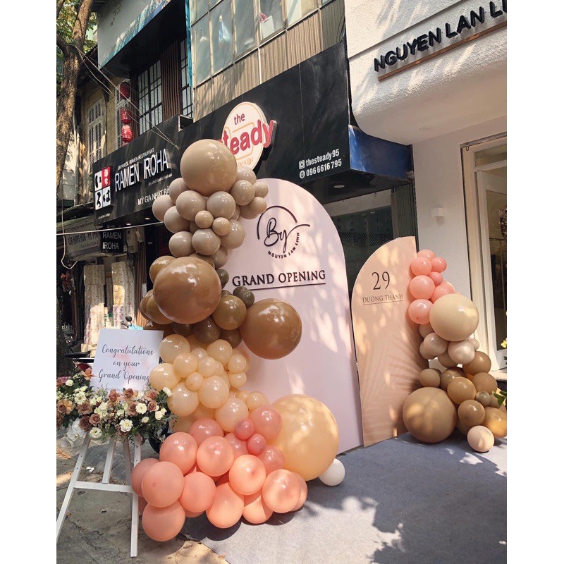 Bong bóng Tròn Pastel Macaron Size 18"-24" Cao Su Phụ Kiện Trang Trí Sinh Nhật Happy Birthday Tiệc Cưới Siêu Hot 2022