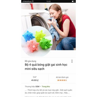 Quả giặt gai mini siêu sạch