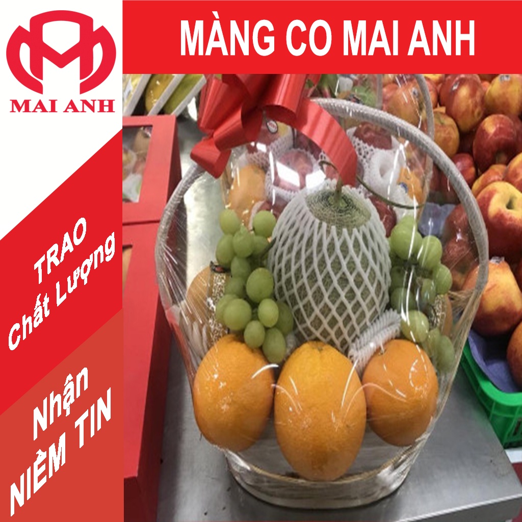 Màng co giỏ quà tết