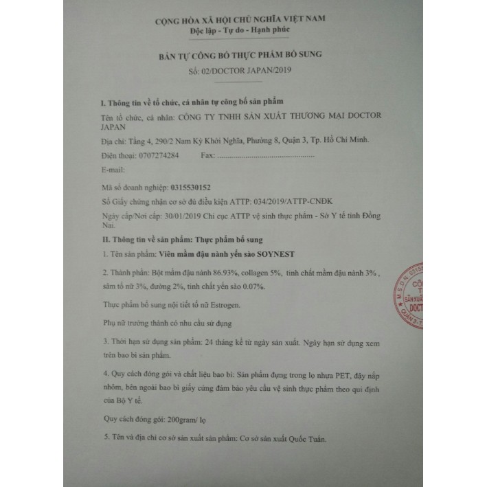 Viên mầm đậu nành yến sào soynest | BigBuy360 - bigbuy360.vn