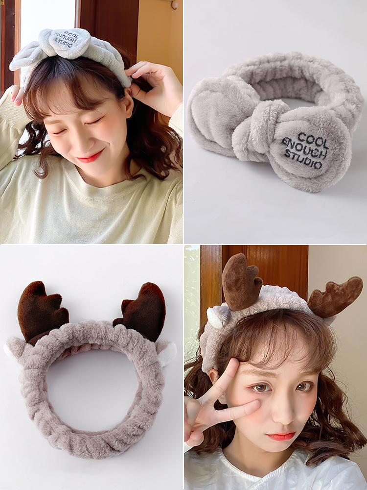 Băng đô rửa mặt chống trượt thời trang Hàn Quốc đáng yêu