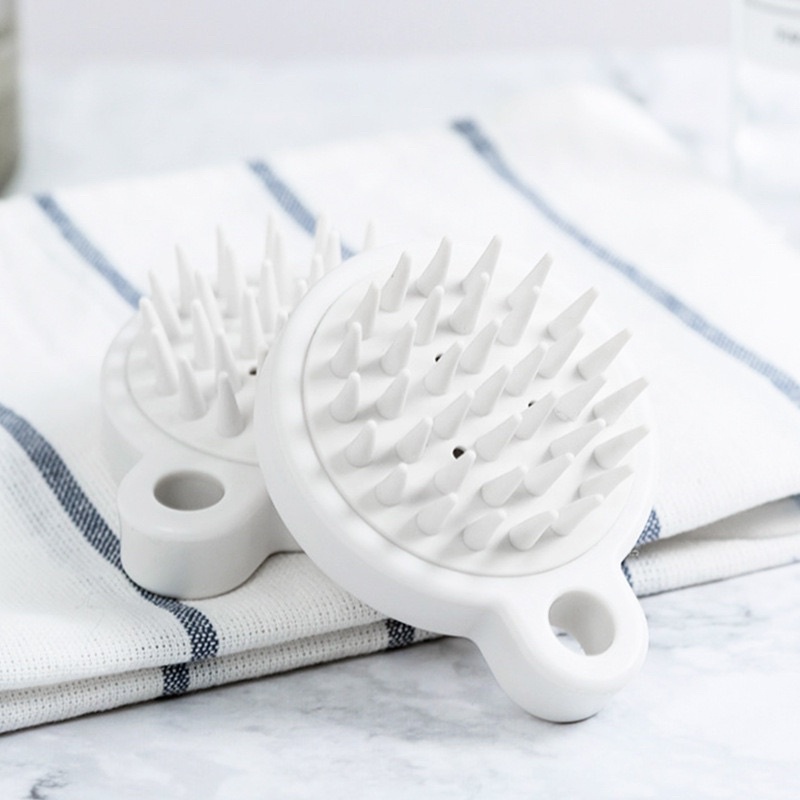 Lược Gội Đầu Silicon Massage Da Đầu Giảm Rụng Tóc