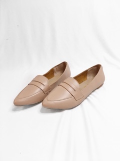 Giày búp bê da thật - Loafer