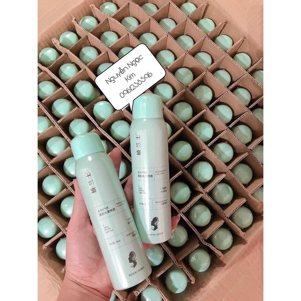 Dầu Gội Khô Dạng Xịt Hàng Nội Địa Trung Giúp Tóc Bồng Bềnh