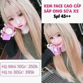 Kem face sáp ong sữa