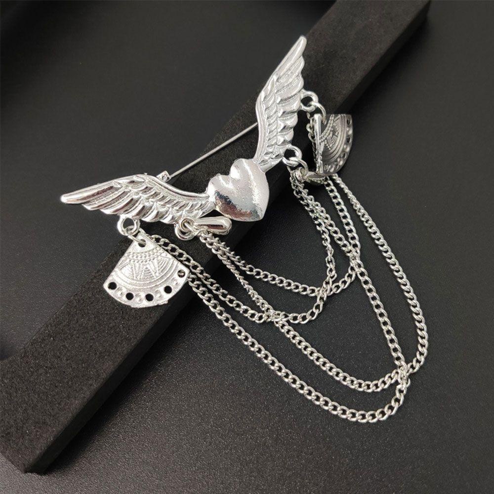 ☆ROSE☆ Men Brooch Multipurpose|And|Alloy New DIY Fashion Decorate Wing Shape/Multicolor