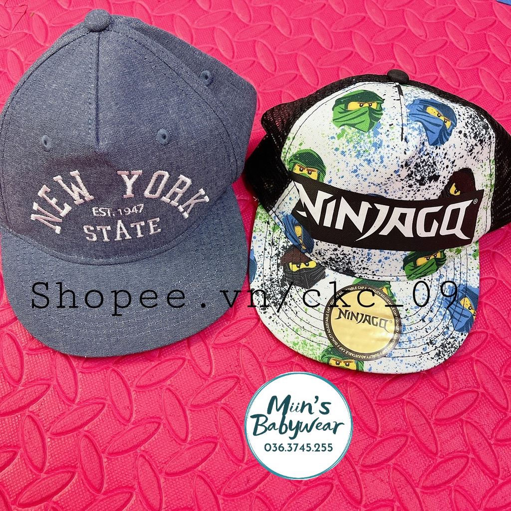 Mũ snapback HM US cho bé trai 3 tuổi tới 11 tuổi