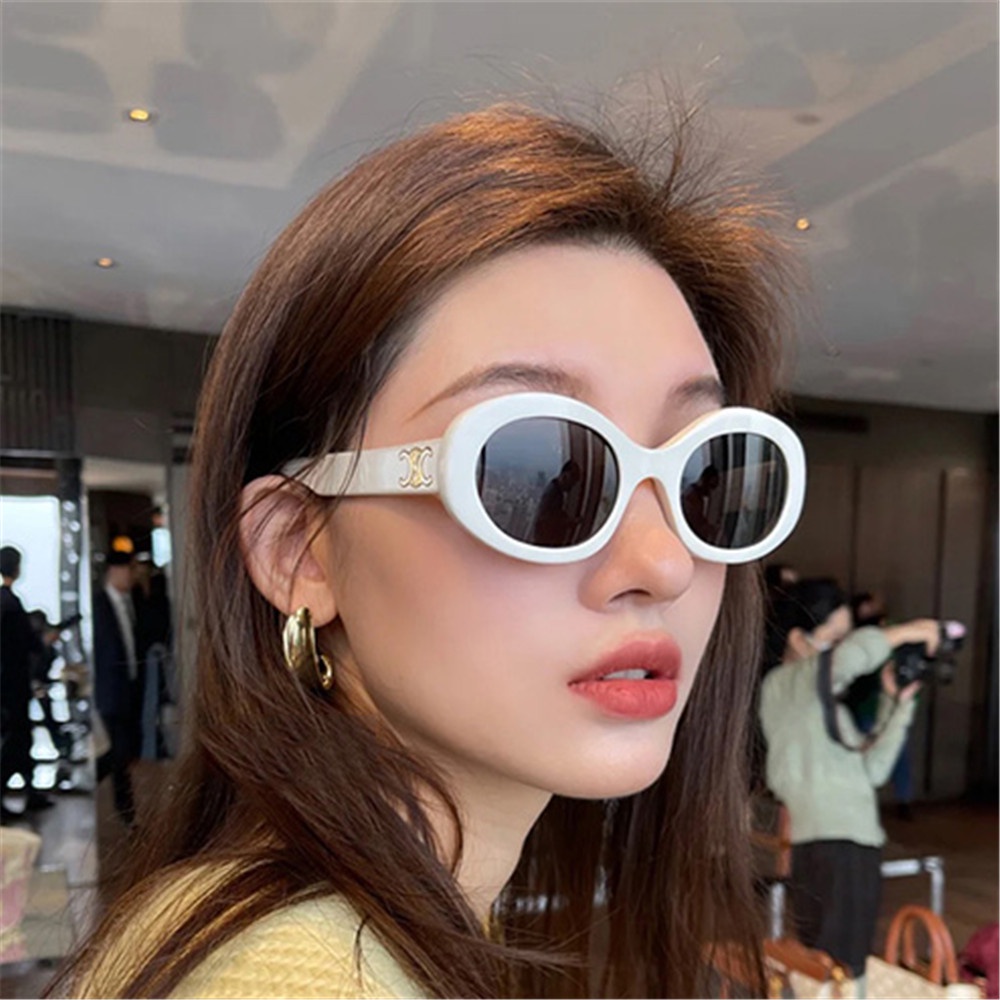 Kính Mát Gọng Oval Thời Trang Nữ Tính