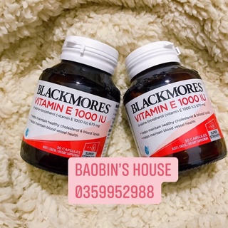Vitamin E 1000IU Blackmores Úc 30v