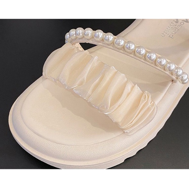 Sandal Đế Dày 5Cm Đa Năng Thời Trang Cho Nữ Mang Ngoài Trời