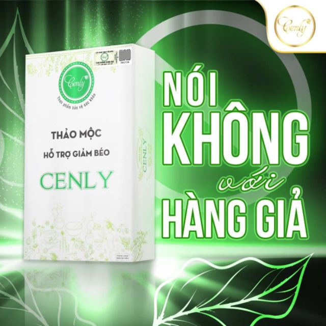 [Mã COSHOT30 hoàn 8% xu đơn 250K] Thảo Mộc Hỗ Trợ Giảm Béo Cenly hộp 30 viên
