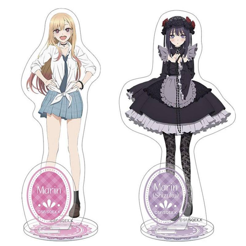 Móc Khóa Có Giá Đỡ Mô Hình Nhân Vật Anime My Dress-Up Darling Kitagawa Marin