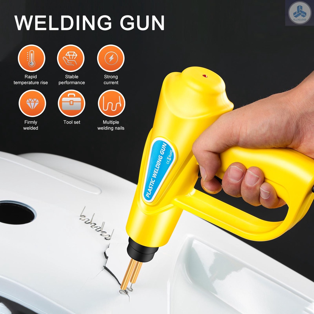 Bộ Máy Hàn Nhựa 70W 4 Loại Phẳng / Bên Ngoài / Trong Xe Hơi Mới 9.29
