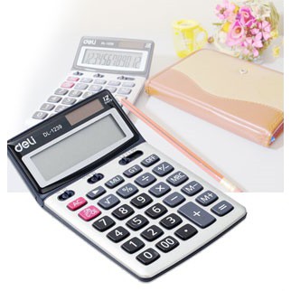 Máy Tính 12 Số Deli 1239