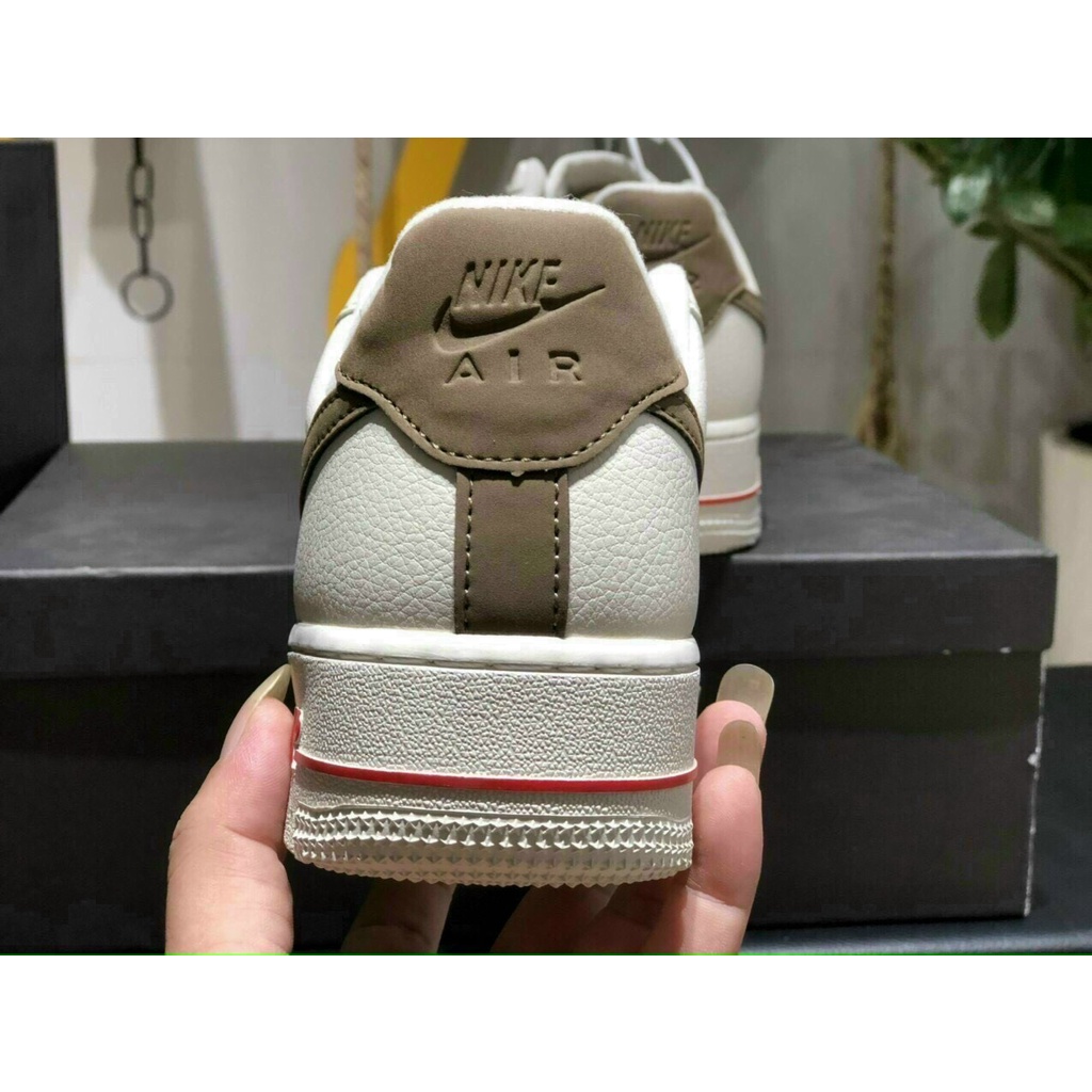 Giày Sneaker AF1 custom Vệt nâu chất lượng nguyên bản MSN2371 | BigBuy360 - bigbuy360.vn