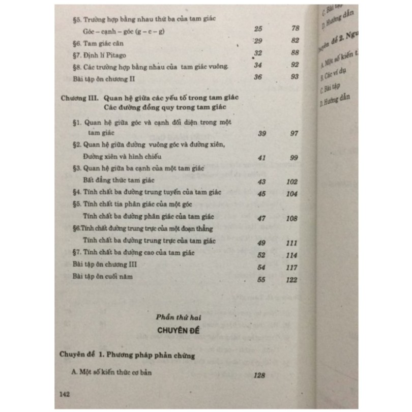 Sách - Toán nâng cao và các chuyên đề Đại Số - Hình học 7