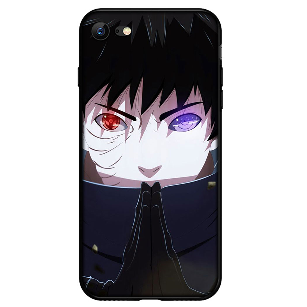 Ốp Điện Thoại Silicon Mềm Hình Goo13 Naruto Uchiha Obito Cho Iphone 11 12 Pro Max 12 Mini Se 2020