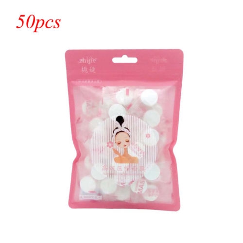 [Hàng mới về] Túi 100 mặt nạ nén chất liệu cotton chăm sóc da mặt tự nhiên