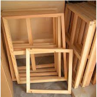 Sắt xi căng vải toan tranh 3D , tranh sơn dầu , tranh acrylic , tranh thêu bền đẹp bằng gỗ thông chắc chắn 20x30cm